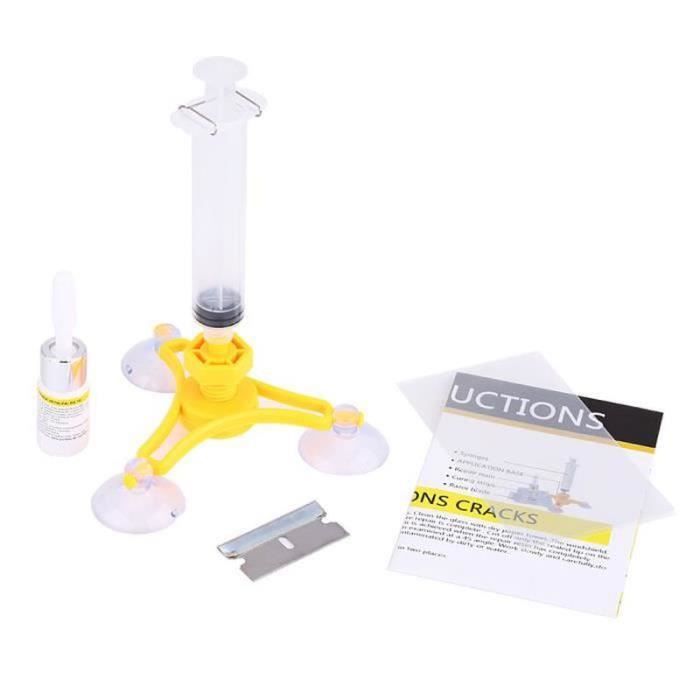 Kit De Réparation De Pare-Brise De Voiture, Liquide De Réparation De Verre Outils