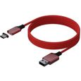 Câble magnétique - 3m - KONIX - PS5 - Rouge-1