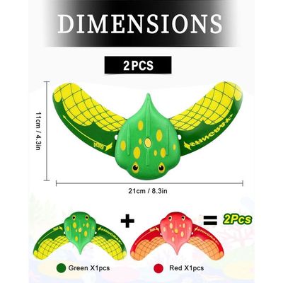 Poisson Diable Plongeur – Jouet Aquatique Sans Pile, Hydrodynamique, Couleurs Vives, EVA Et PC – été Piscine Plage