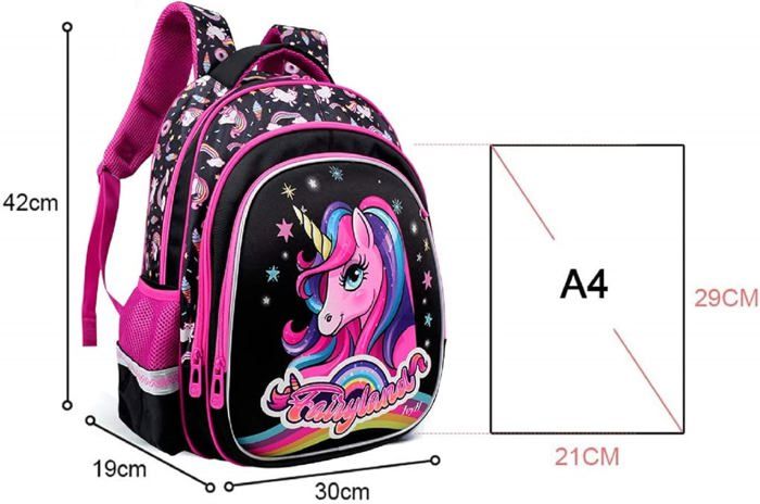 Sac D'École Cartable Maternelle, Style Porte De Réfrigérateur, Cartable