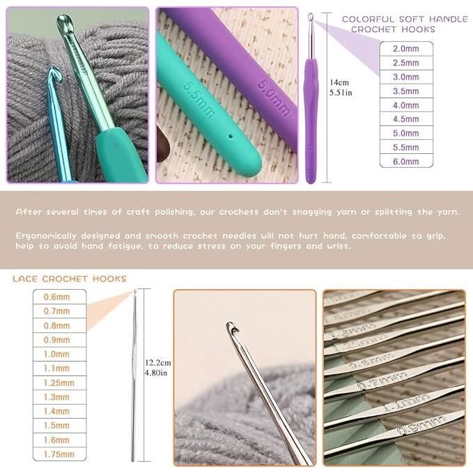 Kit De Crochet Débutant Pour Créer Un Ange Décoratif - Trousse Complète Avec Laine Et Guide, Cadeau Créatif