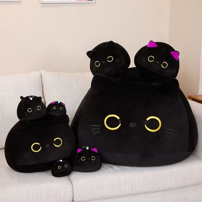 Universal - Poupée en peluche en forme de chat noir Mignon peluche en  peluche pour enfants (40 cm) - Animaux - Rue du Commerce