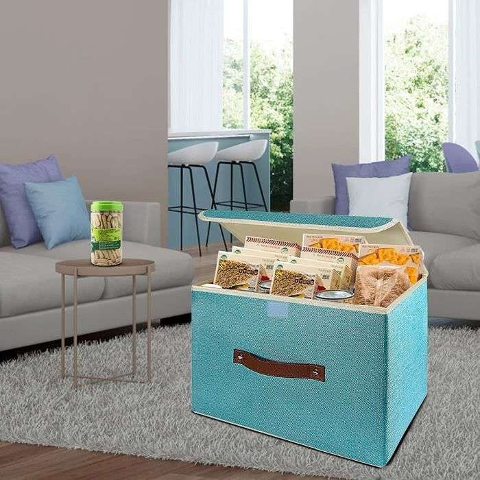 Lot De 4 Sacs De Rangement Extra Larges, Sacs De Voyage Avec Couvercles Poignees Solides Fermetures Eclair Alternative A Une Boite De Demenagement Lourde Rangement De Vetements