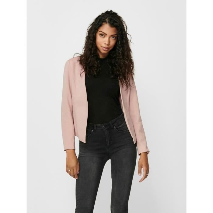 Veste blazer on sale femme rose