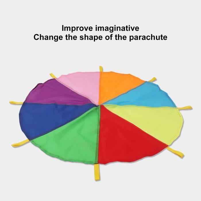 Parachute de résistance OMABETA - Parapluie Coloré pour Enfants
