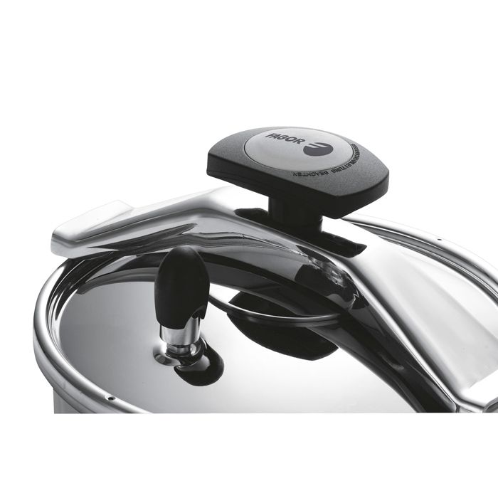 Autocuiseur Rapide BRA 6L - Acier Inox 18/10 - Compatible Induction - 2 Programmes
