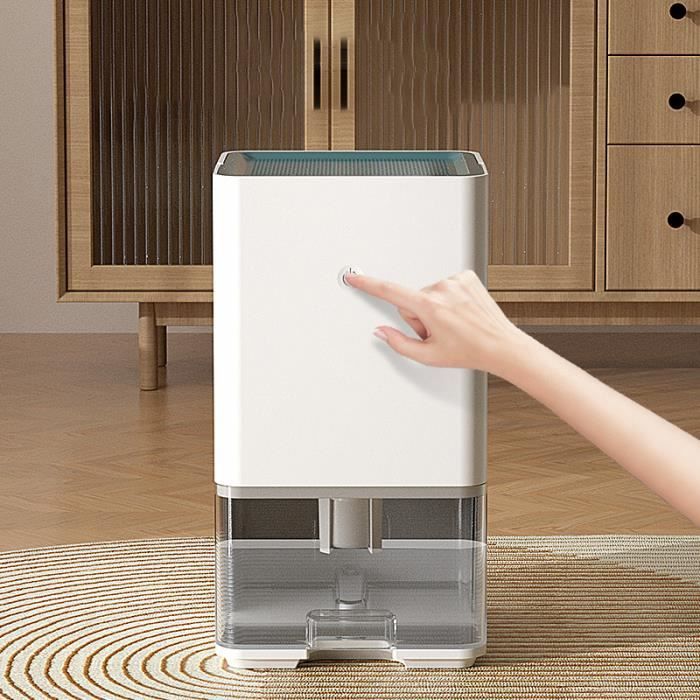 Deshumidificateur d Air 1200ML, Déshumidificateur Portable 40W, Pour Salle De Bain, Chambre à