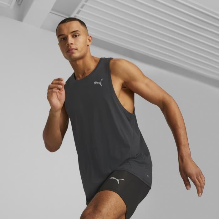 Debardeur De Sport PUMA Running Homme Noir Noir
