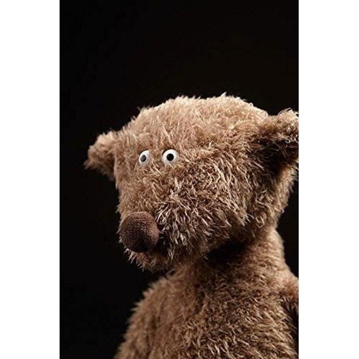 Doudou ours en peluche marron HO2139 Histoire d'ours