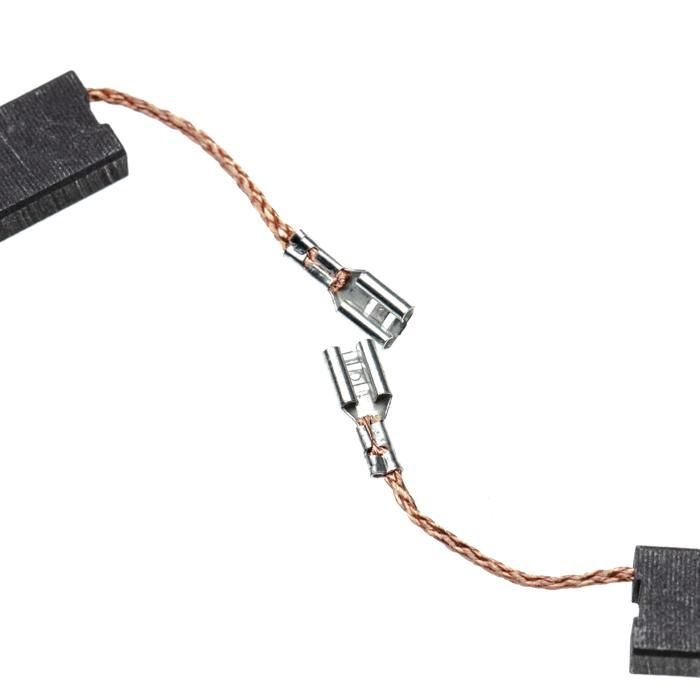 Jeu De 2 Balais (charbons) Pour Moteur électrique - Dimensions 6.5 X 6.5 X 15.5 Mm - Neuf