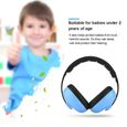 protège-oreilles pour bébé Cache-oreilles pour bébé Cache-oreilles anti-bruit pour enfants Casque anti-bruit pour bébé Bleu  Mxzzand-3