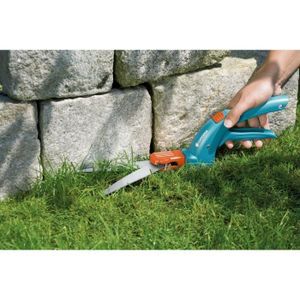 Cisaille à Gazon Wolf - Tête Orientable 180° - Lames Anti-rouille - Pour Bordures Précises