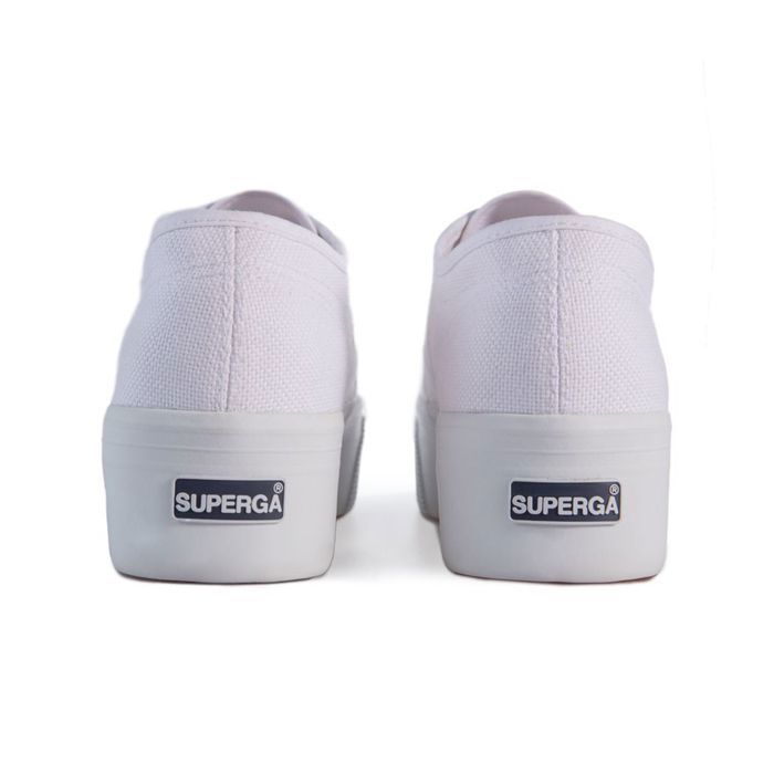 Superga 2790 Cotw Linea up an down Damen Sneaker Logo, Abriebfeste Gummi-Außensohle für eine