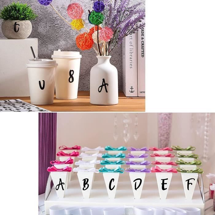 Autocollants Lettres Anglaises - D[B21913953] - PVC Imperméable - Argent Doré - 1 Feuille