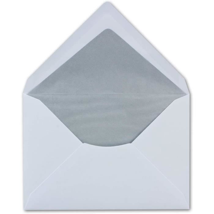 Enveloppes petit format C6 114 x 162 mm par 50
