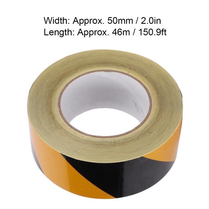 Bande Réfléchissante Autocollante PVC - 5cm X 3m, Haute Visibilité Nuit, Pour Voiture, Vélo, Sécurité