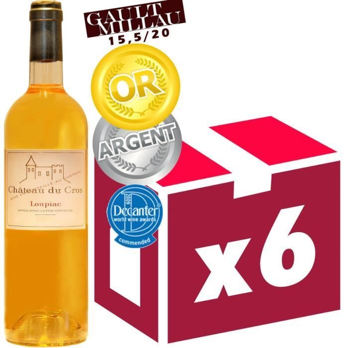 Château du Cros 2010 Loupiac - Vin blanc du Sud Ouet
