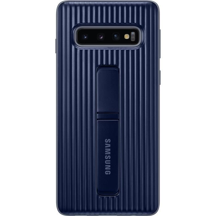 Samsung Coque renforcée fonction Stand S10 - Noir