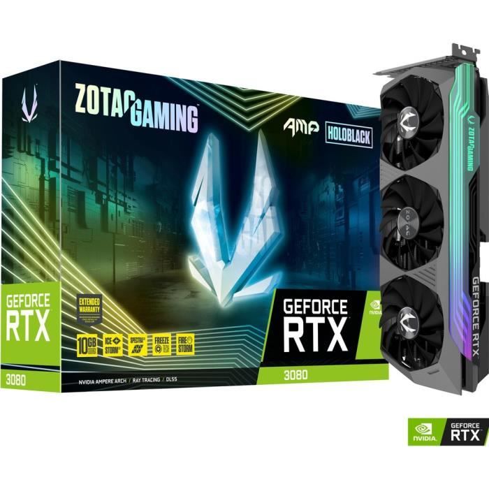 Carte graphique ZOTAC RTX 3080 AMP HOLO