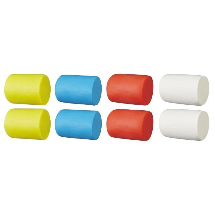 Play-Doh – 8 pots de Pâte A Modeler 4 couleurs – Le Super Baril - 112 g chacun