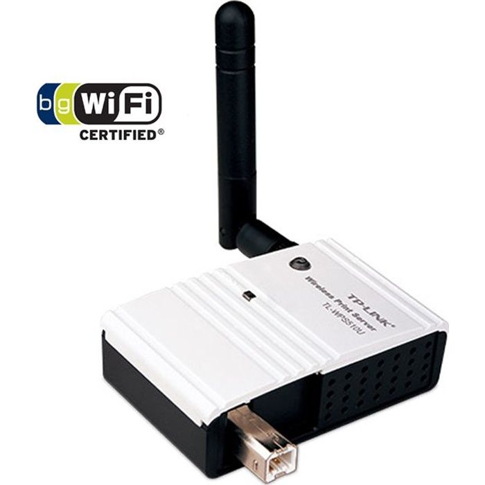 TP-LINK Serveur d'impression de poche WiFi 150Mbps -WPS510U