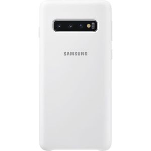 COQUE - BUMPER Samsung Coque Silicone S10 ultra fine - Blanc
