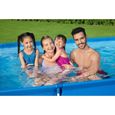 BESTWAY - Piscine Hors-sol Tubulaire pour Enfants - Deluxe Splash Frame Pool - 300x201x66 cm - Filtre à Cartouche de 1.249 l/h-2