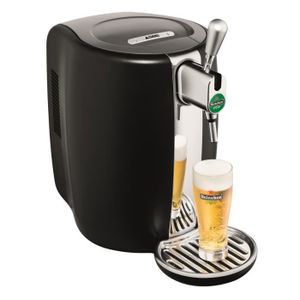 SEB VB310E10 Tireuse à bière Beertender - Compatible fûts 5 L - Noir / Chrome