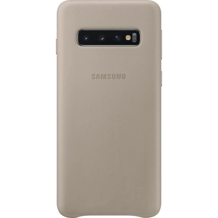 Samsung Coque en cuir S10