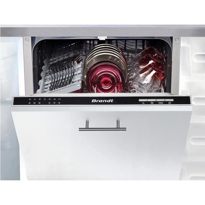 Brandt Vs1010j Lave Vaisselle 10 Couverts 45cm Encastrable A