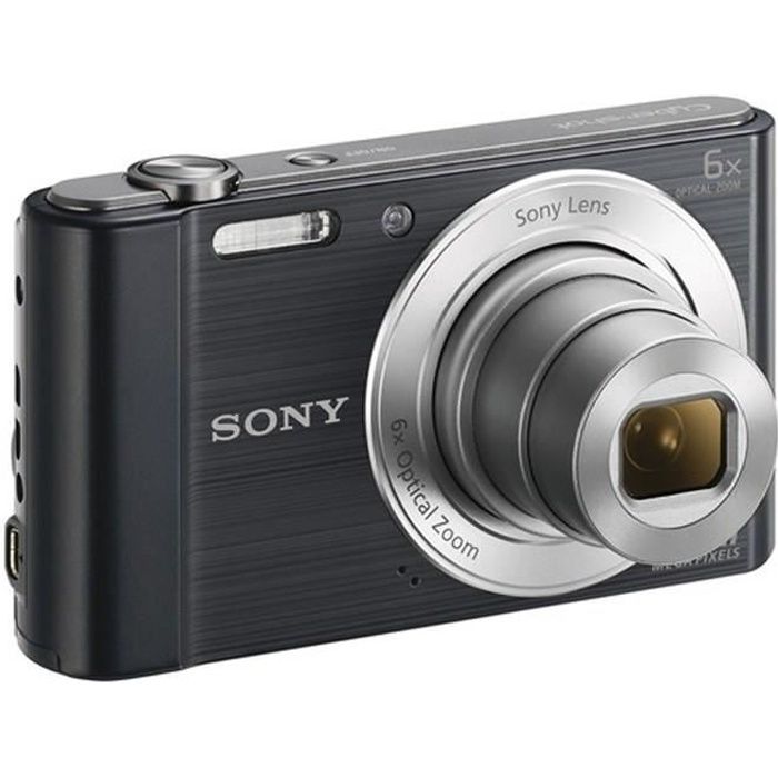 Sony Dsc W810 Noir Ccd 20 Mp Zoom 6x Appareil Photo Numerique