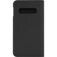 Flip Wallet Noir pour Galaxy S10-1