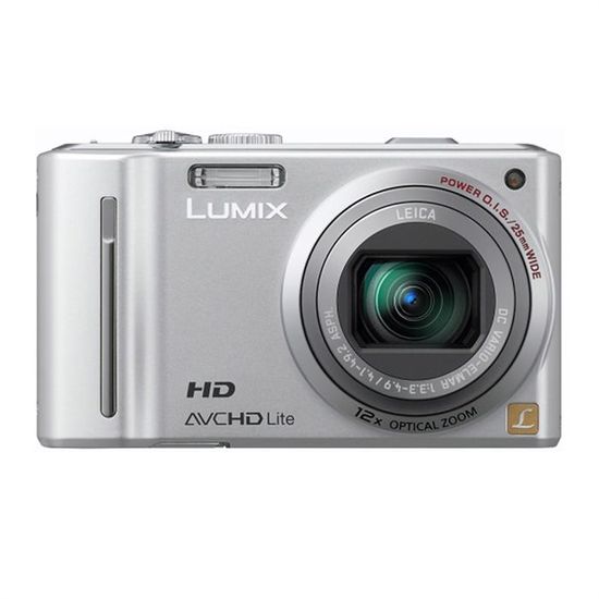 Appareil photo PANASONIC Lumix DMC-TZ10 silver - Cdiscount