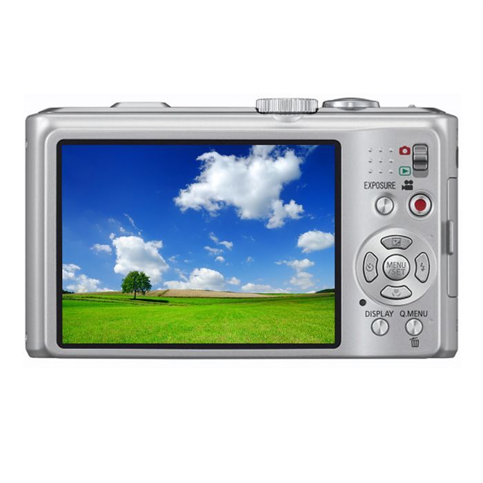 Appareil photo PANASONIC Lumix DMC-TZ10 silver - Cdiscount