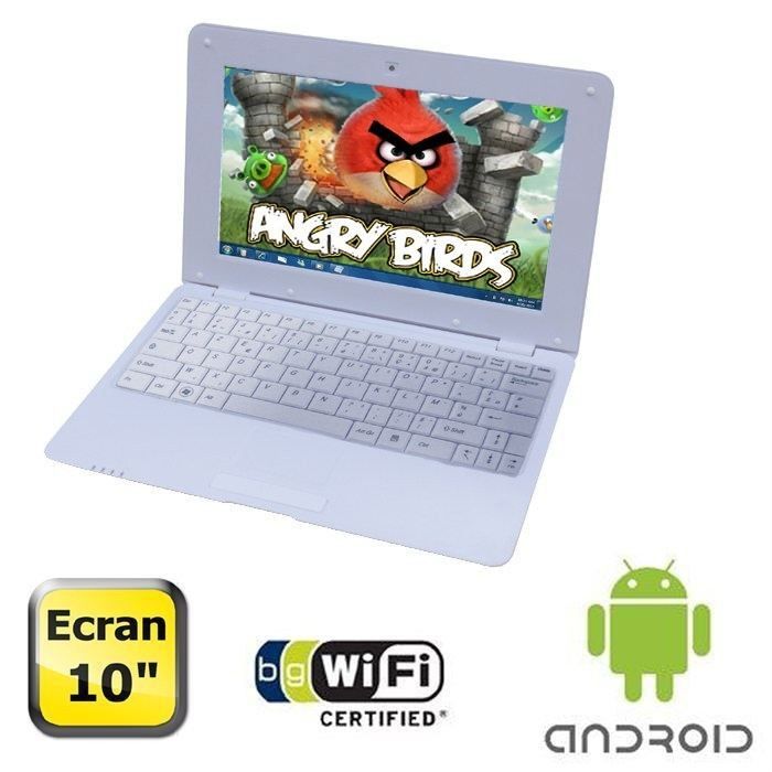 Mini PC Internet 10" Blanc