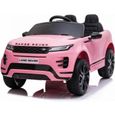 Range Rover Evoque 12 V Rose 2 Places - Voiture Électrique pour Enfant Véhicule Jouet Bébé Garçon Fille-0