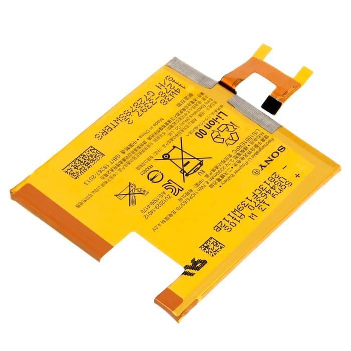 Batterie Xperia M4 Aqua 2330mAh Batterie d'origine Sony LIS1576ERPC