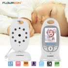 Écoute bébé FLOUREON Babyphone digital Moniteur pour les bébés Sans Fil Vidéo Vision Nocturne Affichage de la Température Radio EU