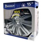MICHELIN 4 wieldoppen NVS 42 chroom, 16 inch