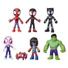HASBRO Spidey coffret 7 figurines de collection, Marvel Spidey and His Amazing Friends, dès 3 ans