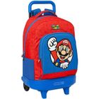 SUPERMARIO Sac à dos à roulettes Super Mario 45 CM Trolley - 2 Cpt