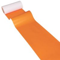 JUNOPAX Chemin de Table en papier orange 50 m x 0,20 m |  imperméable et peut être essuyée