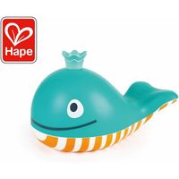 Jeu d'éveil Baleine à bulles HAPE - Pour enfant de plus de 18 mois - Orange et vert