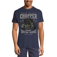 Homme Tee-Shirt West Coast Chopper - Vivre Pour Rouler En Moto – West Coast Chopper - Live To Ride Motorcycle – T-Shirt Vintage