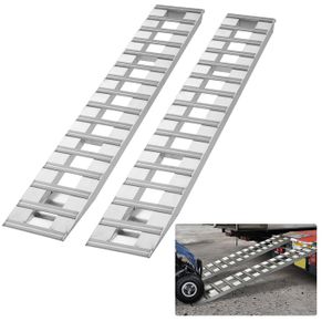 Rampe De Chargement Moto Aluminium 192cm - Capacité 182kg (Quad, ATV)