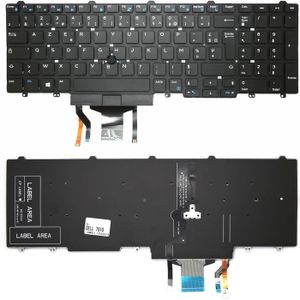 Clavier Pour PC Portable Dell Precision 7540 - Neuf Sous Blister - Compatible D'origine