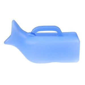 Lot De 2 Urinoirs Portables Pour Homme - 1200ml, En Polypropylène - Blanc Et Bleu