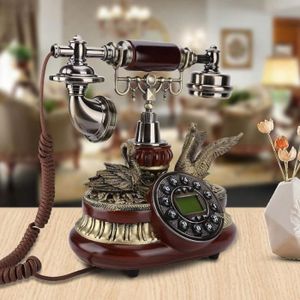 Téléphone fixe Qinlorgo Téléphone Vintage rétro,téléphone Antique