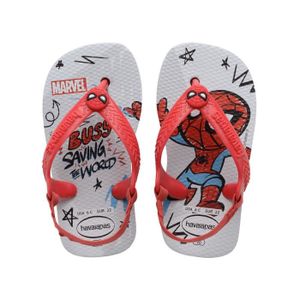 TONG Tongs bébé Havaianas Marvel - ice grey - 17/18 - Homme