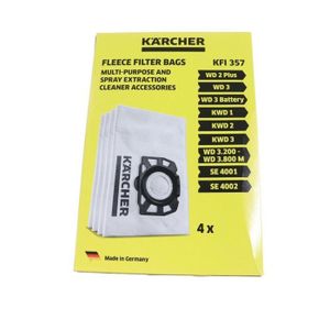 15 Sacs Aspirateur pour Karcher WD3 MV3 6.959-130.0, WD3 1629 MV3 Premium  Sacs Filtre Papier de Rechange pour Aspirateur Wet & A189 - Cdiscount  Electroménager